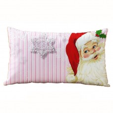Encantador cómodo diseño decorativo 30*50 cm Navidad rectángulo de algodón linter Cojines almofada decorativa coussins ali-24651422